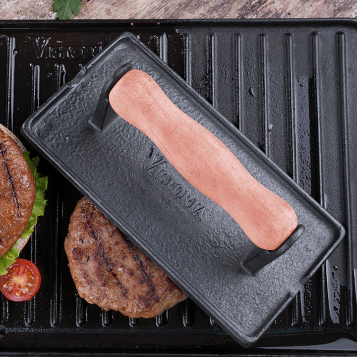 VICTORIA - BACON/MEAT PRESS SEASONED