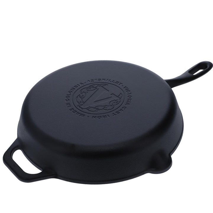 VICTORIA - SKILLET 12" SEASONED