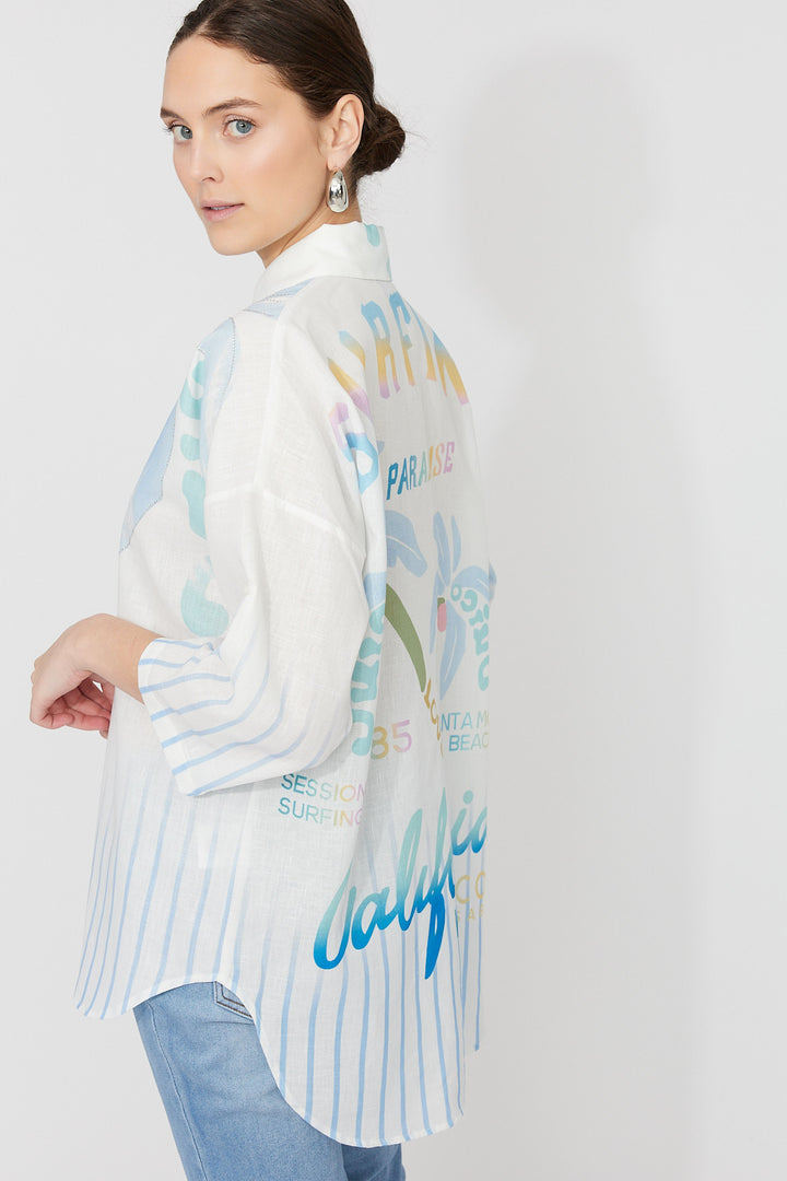 FRANK LYMAN - WOVEN BLOUSE 261659