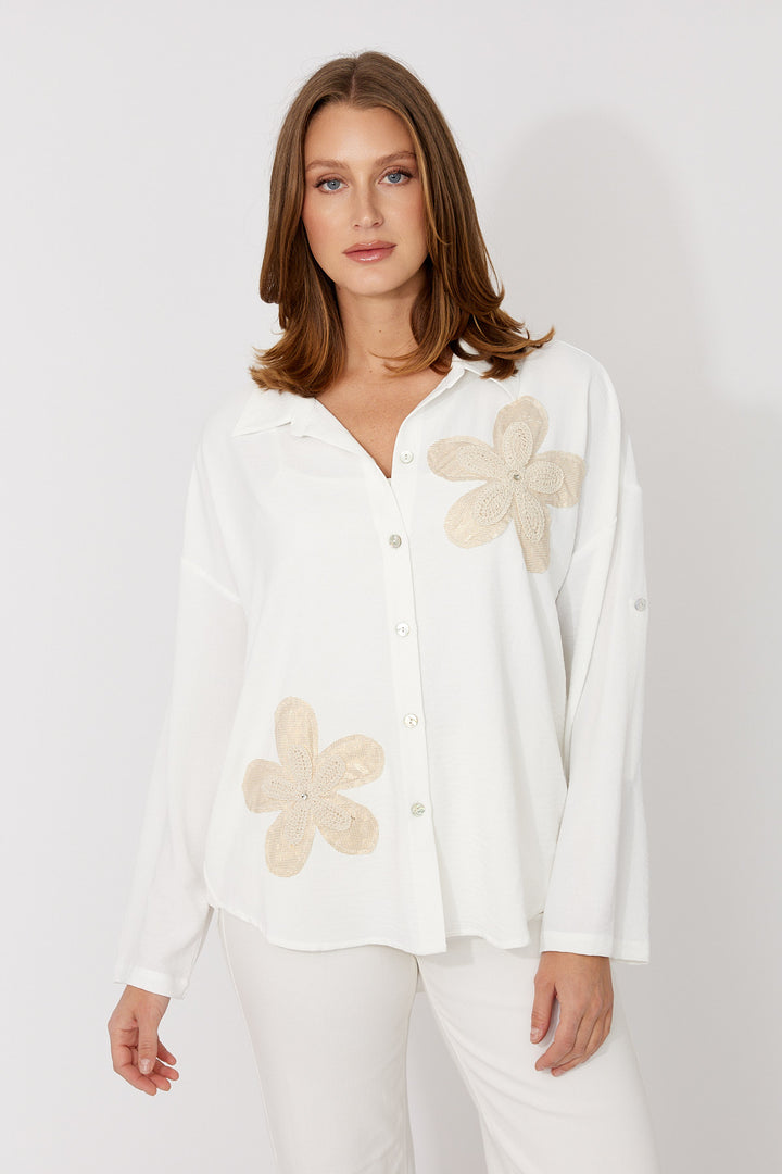 FRANK LYMAN - WOVEN TOP