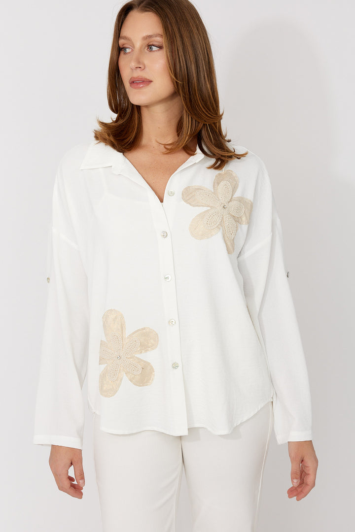 FRANK LYMAN - WOVEN TOP