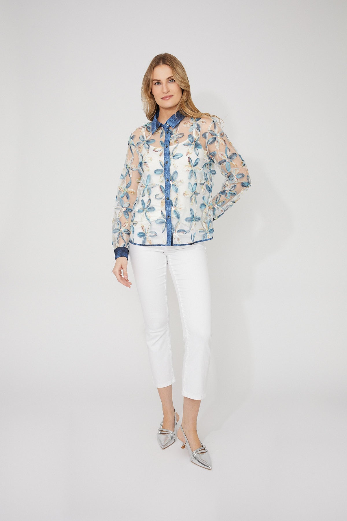 FRANK LYMAN - WOVEN BLOUSE