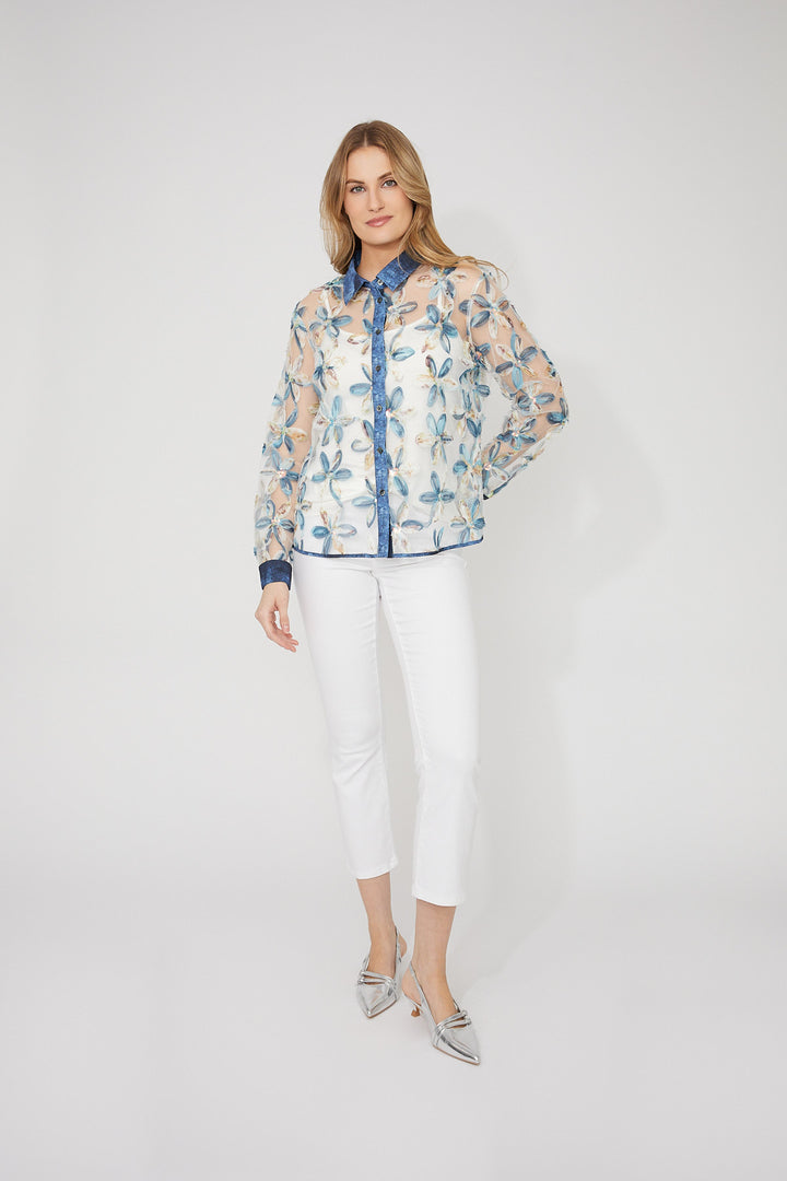 FRANK LYMAN - WOVEN BLOUSE