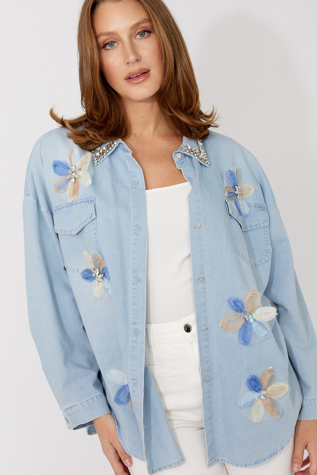 FRANK LYMAN - WOVEN BLOUSE