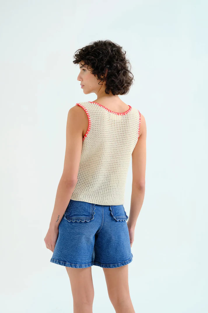 COMPANIA FANTASTICA - KNIT TOP