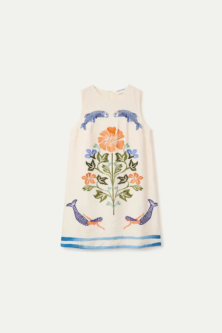 COMPANIA FANTASTICA - PALM & MERMAID DRESS
