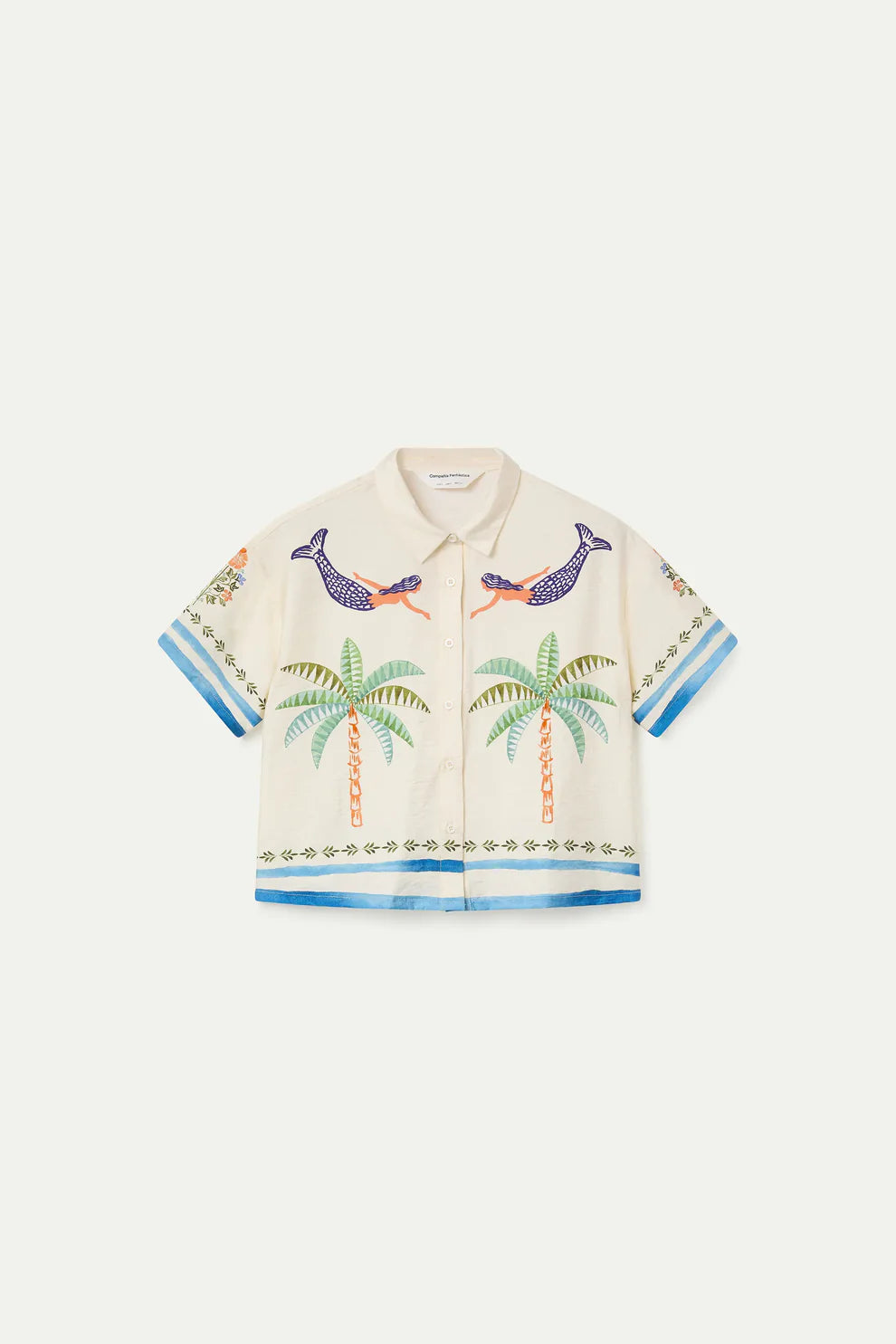 COMPANIA FANTASTICA - PALM & MERMAID SHIRT