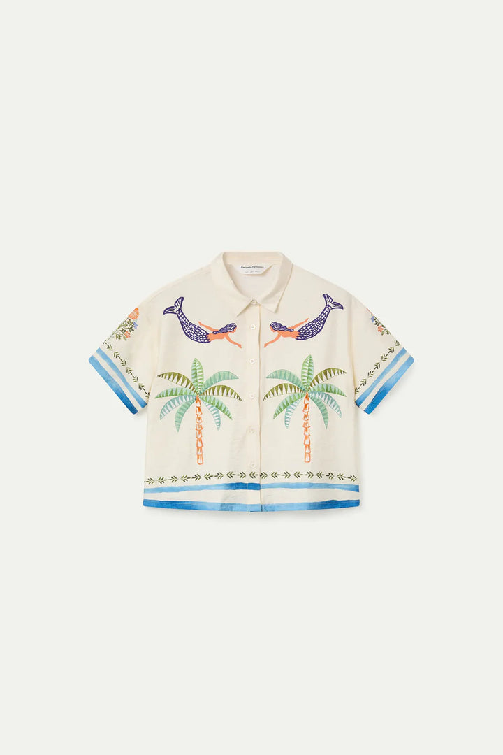 COMPANIA FANTASTICA - PALM & MERMAID SHIRT