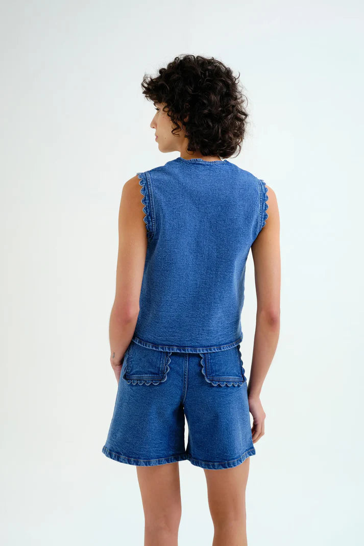 COMPANIA FANTASTICA - DENIM VEST