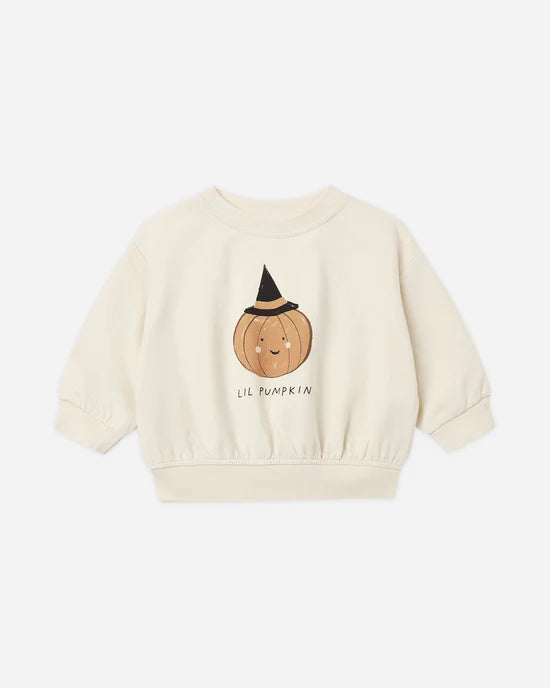 QUINCY MAE - RELAXED FLEECE SWEATSHIRT