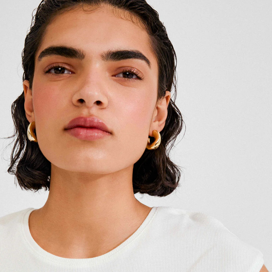 PILGRIM - JENNINGS GOLD PLATED EARRINGS