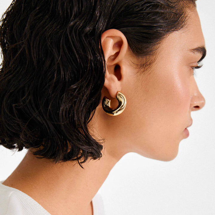 PILGRIM - JENNINGS GOLD PLATED EARRINGS