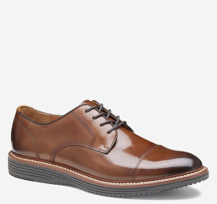 JOHNSTON & MURPHY- Men's Upton Dress Cap Toe Shoe