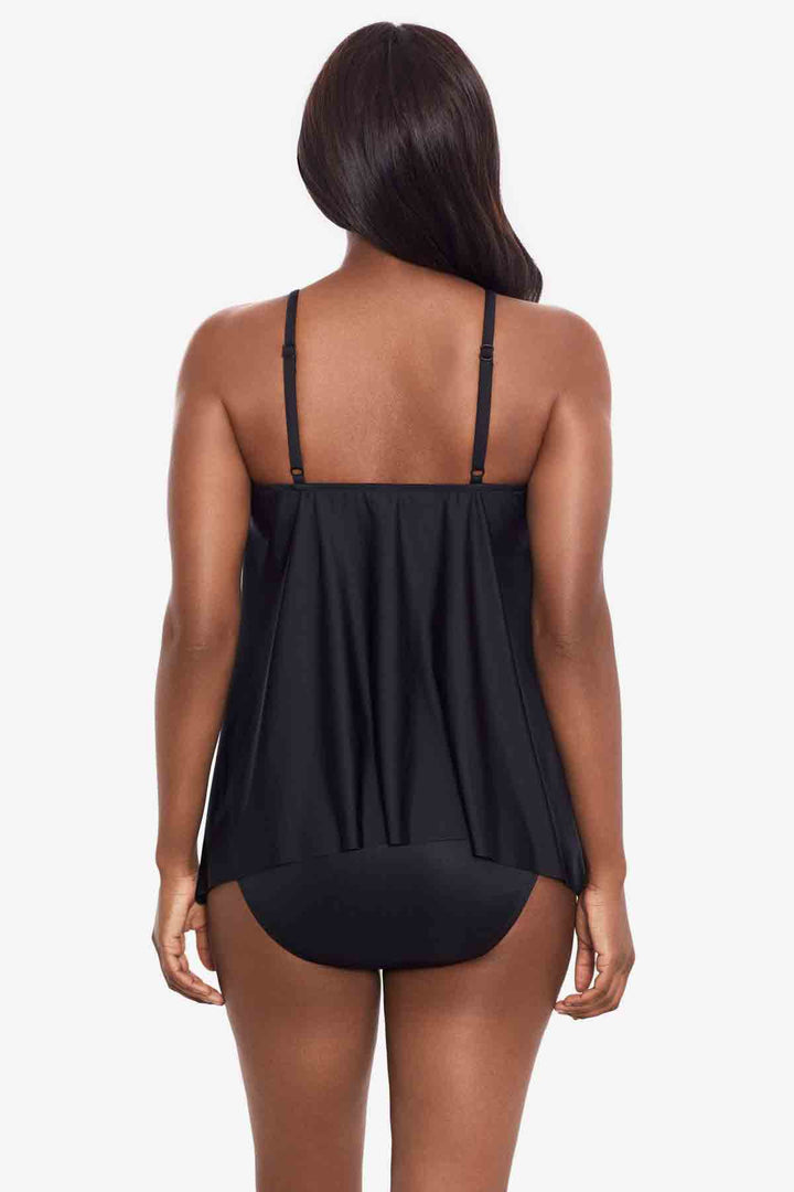 MIRACLESUIT- WOMEN'S PEEPHOLE TANKINI SWIM TOP