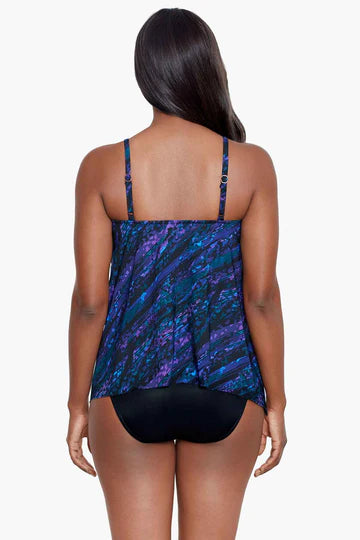 MIRACLESUIT- WOMENS PEEPHOLE TANKINI