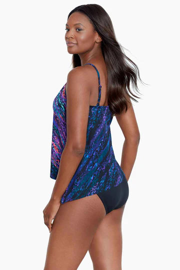 MIRACLESUIT- WOMENS PEEPHOLE TANKINI
