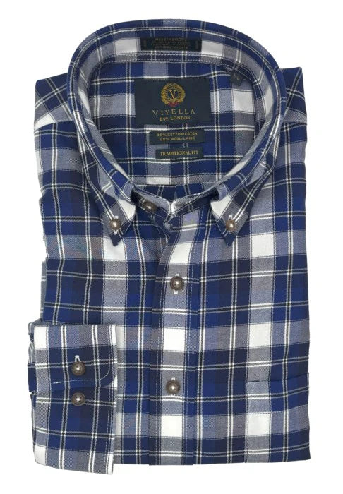 VIYELLA- MEN'S LONG SLEEVE CLASSIC FIT SHIRT