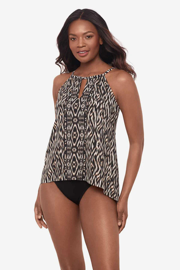 MIRACLESUIT- WOMEN'S TOPKAPI TANKINI SWIM TOP