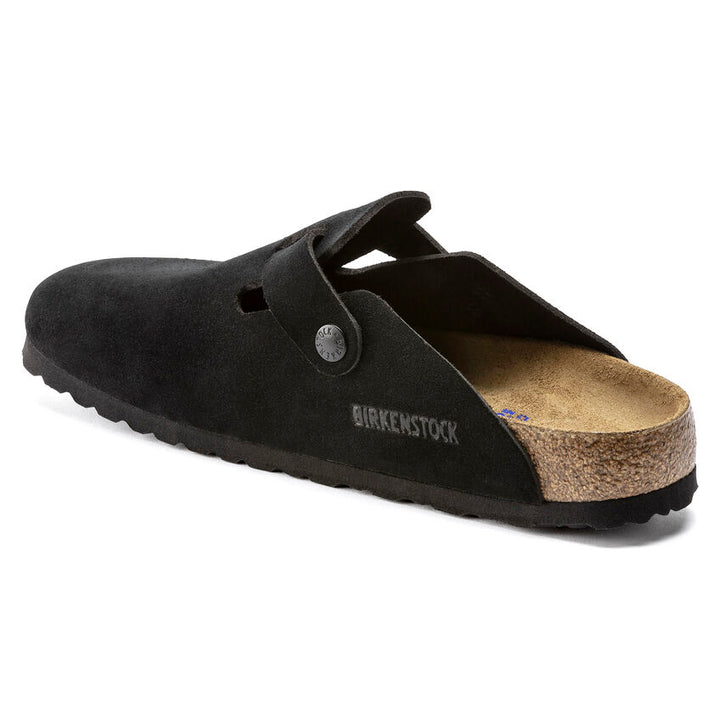BIRKENSTOCK- BOSTON SOFT FOOTBED SUEDE LEATHER SHOE