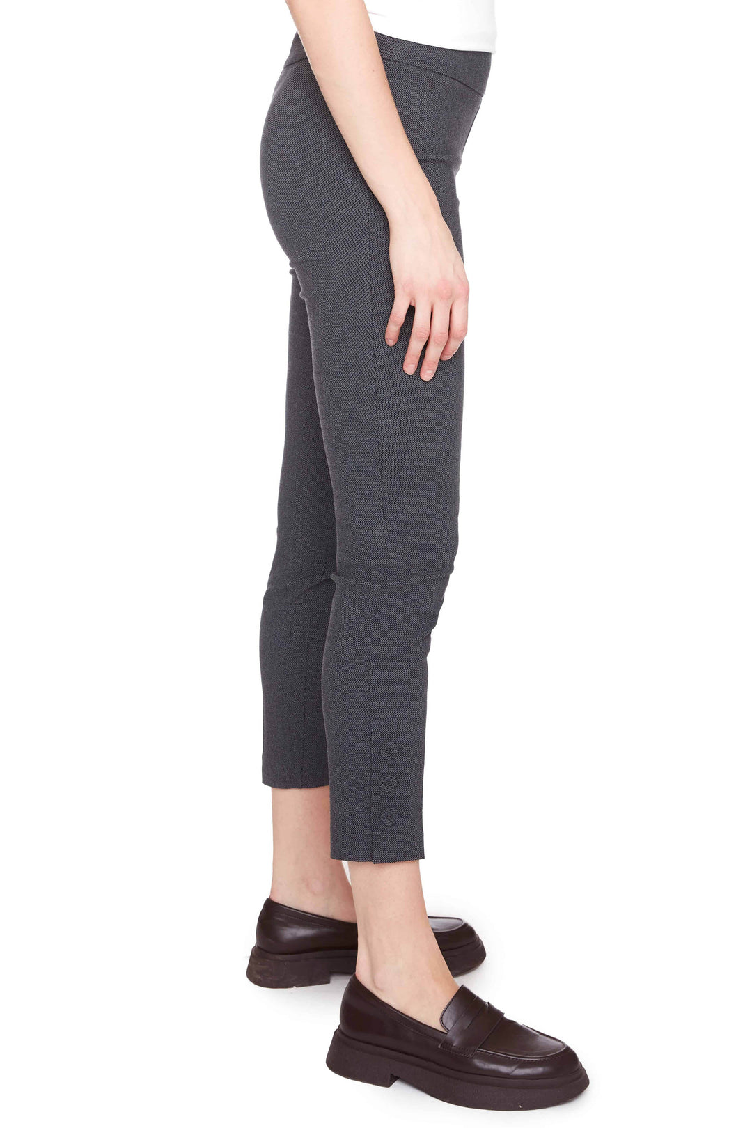 UP! PANTS-  WOMEN'S MIST TECHNO BUTTON VENT ANKLE PANT