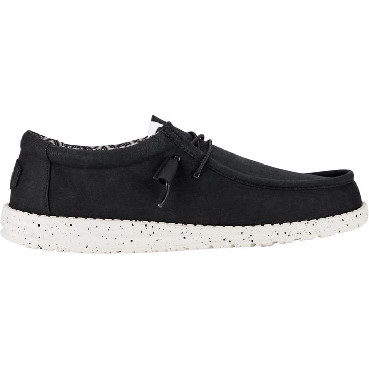 HEY DUDE - MEN'S WALLY STRETCH CANVAS WIDE