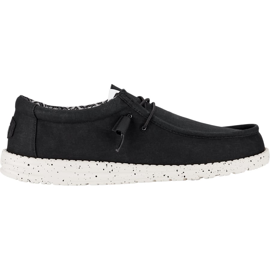 HEY DUDE - MEN'S WALLY STRETCH CANVAS WIDE