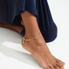 PILGRIM - SLOAN ANKLE CHAIN GOLD-PLATED