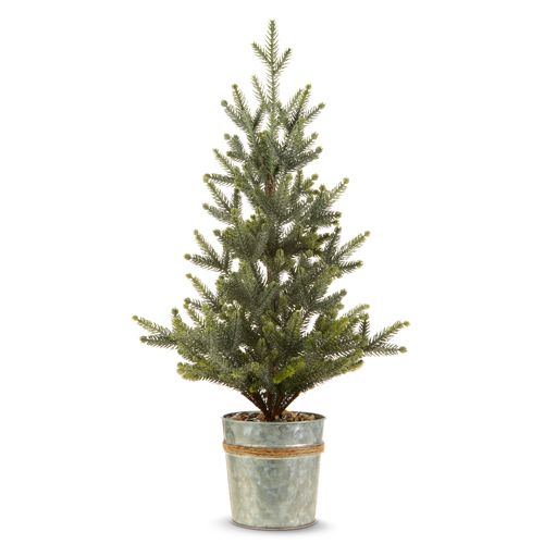 RAZ IMPORT- 26" POTTED PINE TREE 