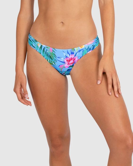 BAKU- WOMEN'S BERMUDA FLORAL HIPSTER SWIM BOTTOM