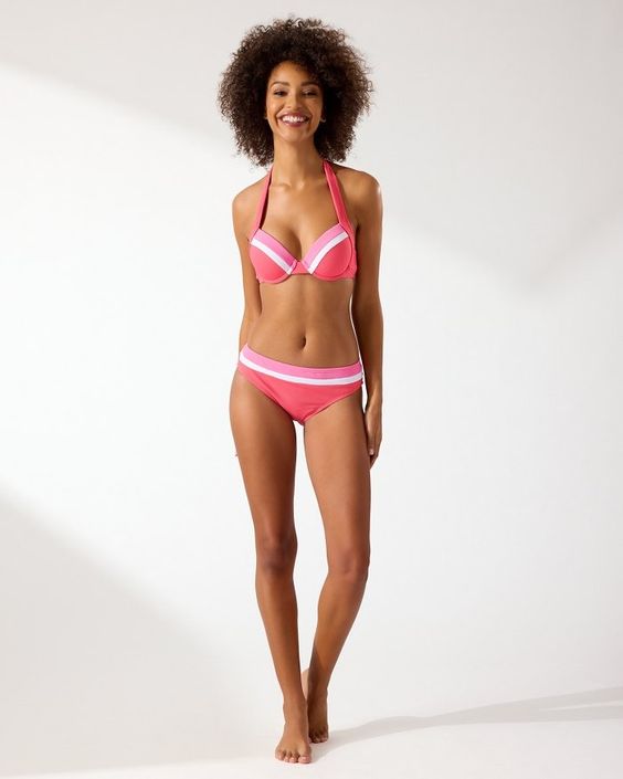 TOMMY BAHAMA- WOMENS COLOURBLOCK SWIM BOTTOM