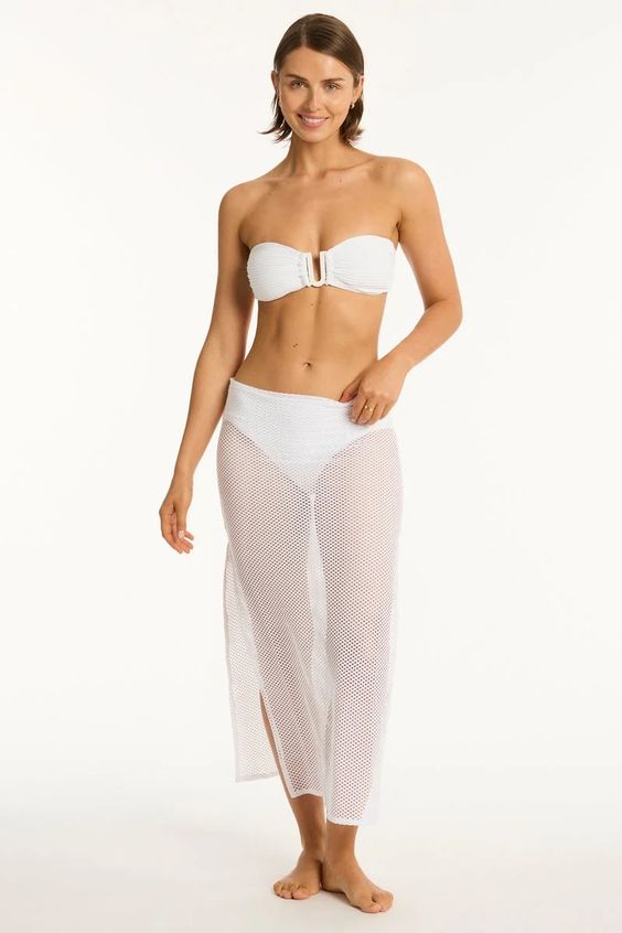 SEA LEVEL- WOMEN'S SURF MESH SKIRT COVER UP