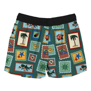 HEADSTER KIDS - GLOBETROOTER PEACHSKIN BOARDSHORT