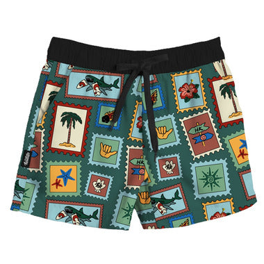 HEADSTER KIDS - GLOBETROOTER PEACHSKIN BOARDSHORT