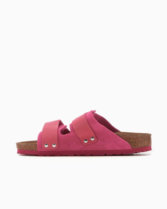 BIRKENSTOCK- WOMEN'S UJI SUEDE LEATHER SANDAL