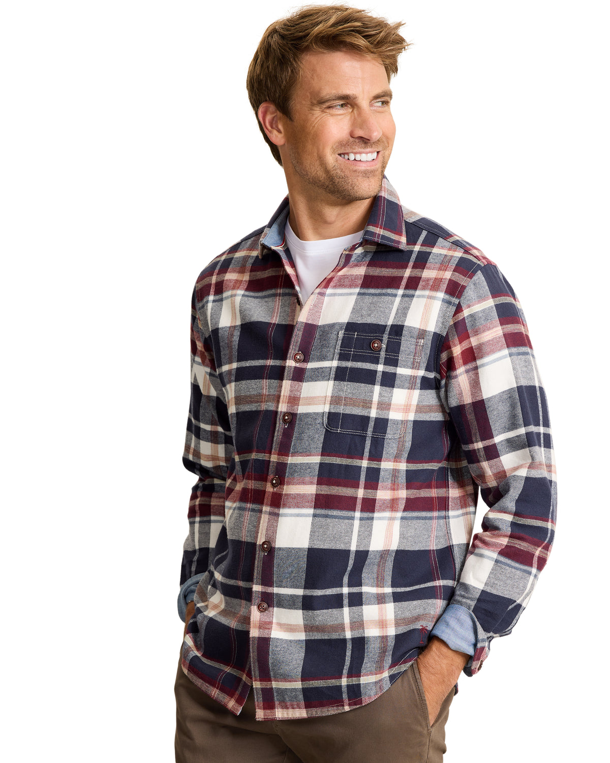 TOMMY BAHAMA - CANYON BEACH FLINTWOOD CHECK