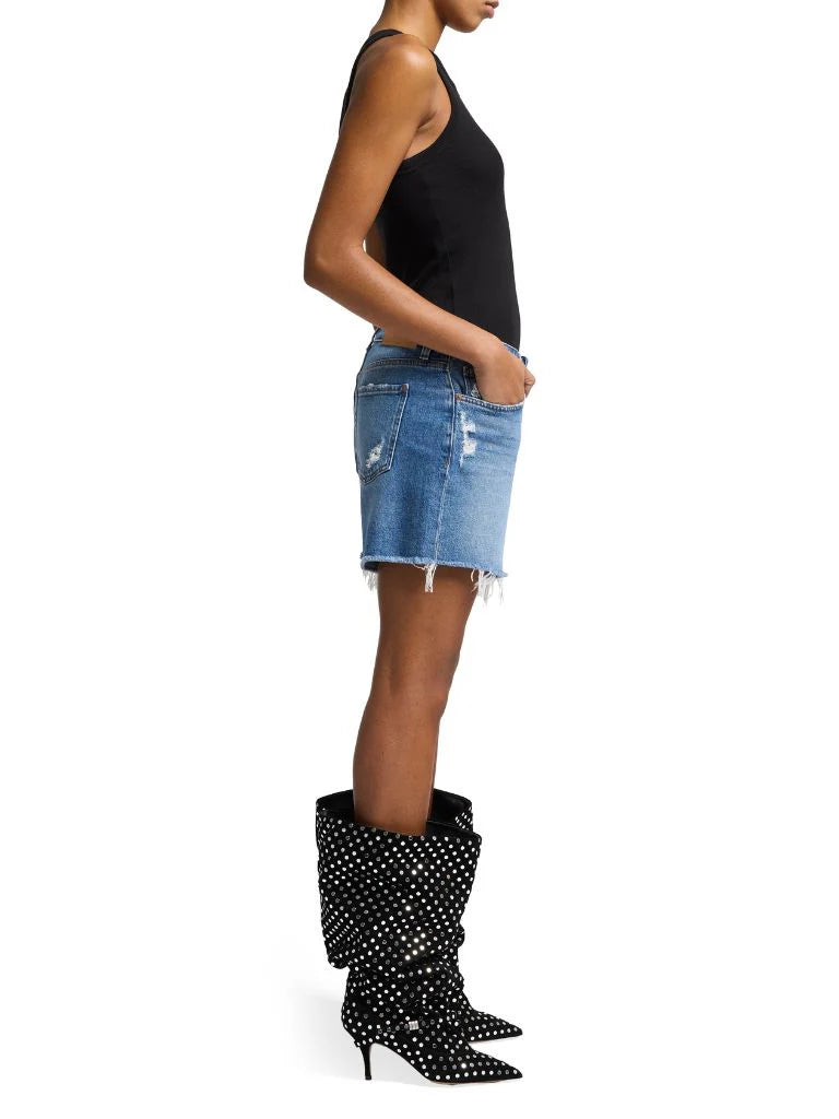 7 FOR ALL MANKIND- WOMEN'S MONROE DENIM SHORT