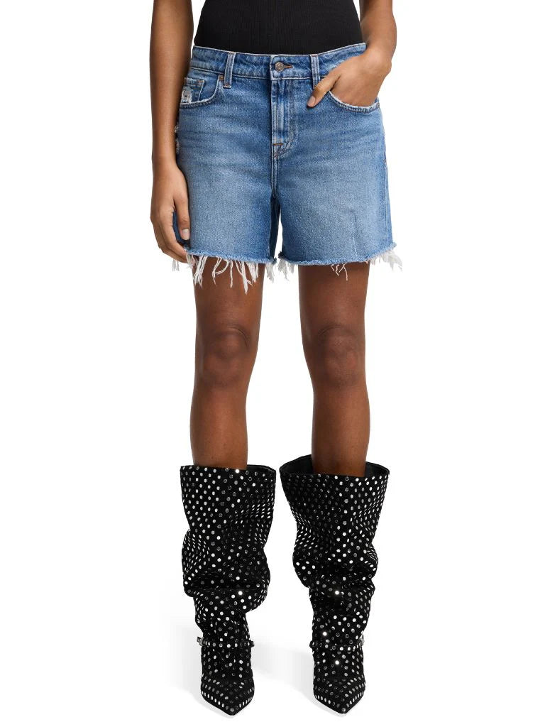 7 FOR ALL MANKIND- WOMEN'S MONROE DENIM SHORT