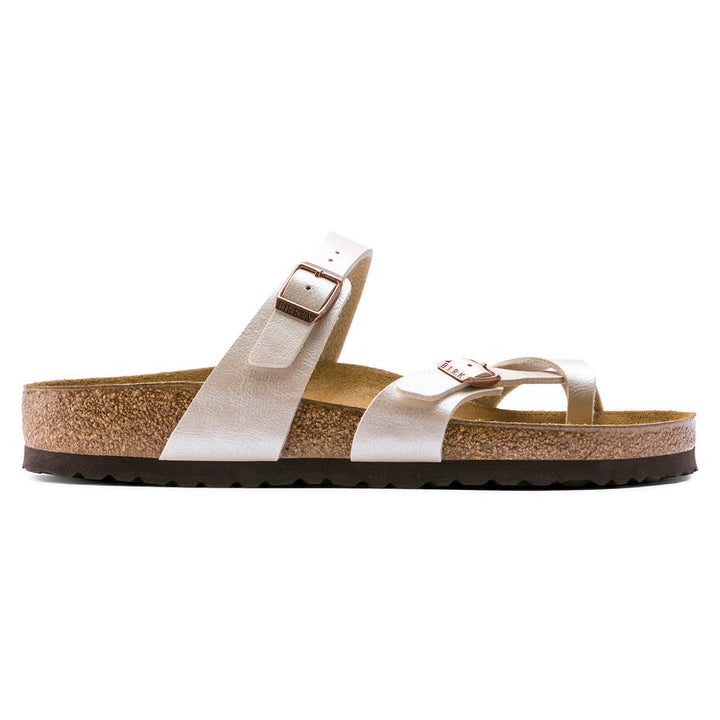 BIRKENSTOCK- UNISEX MAYARI SANDAL PEARL WHITE