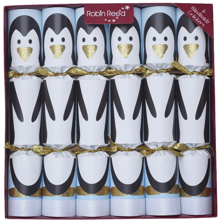 ROBIN REED- RACING PENGUIN CHRISTMAS CRACKERS