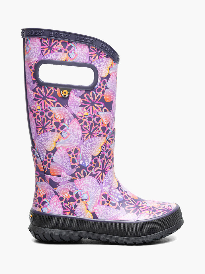 BOGS - KIDS RAINBOOT SOLAR BUTTERFLY