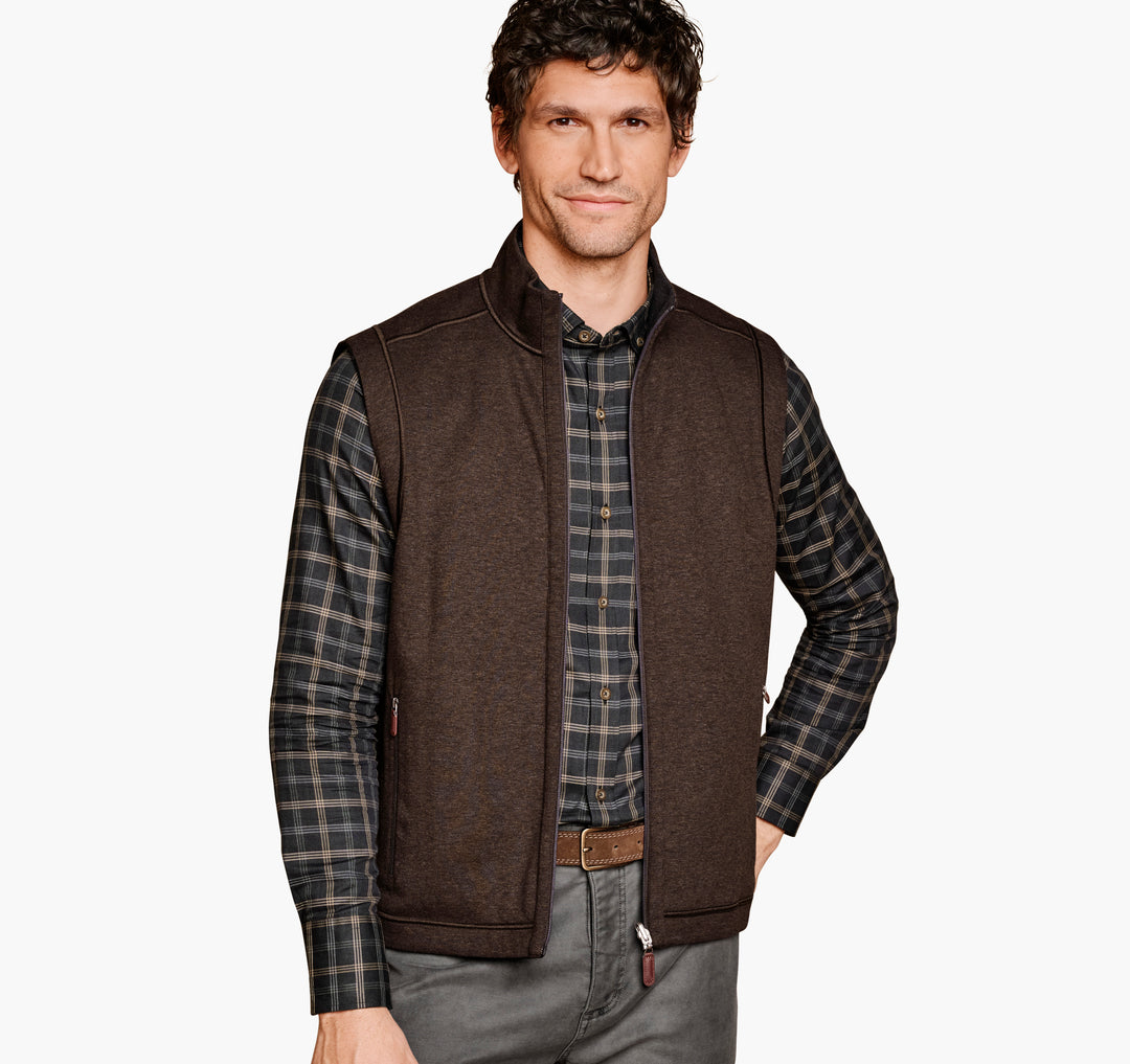 JOHNSTON & MURPHY - MENS Icon Reversible Vest