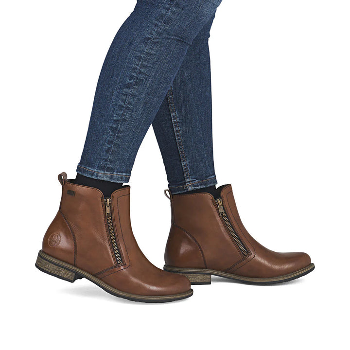 RIEKER- WOMEN'S ZIP BOOT 74850-25
