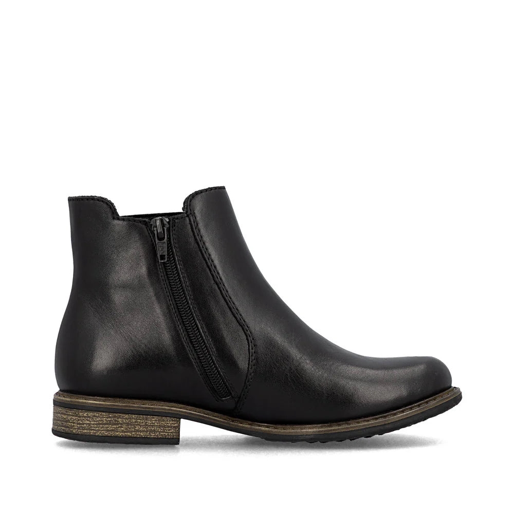 RIEKER- WOMEN'S ZIP BOOT 74870-00