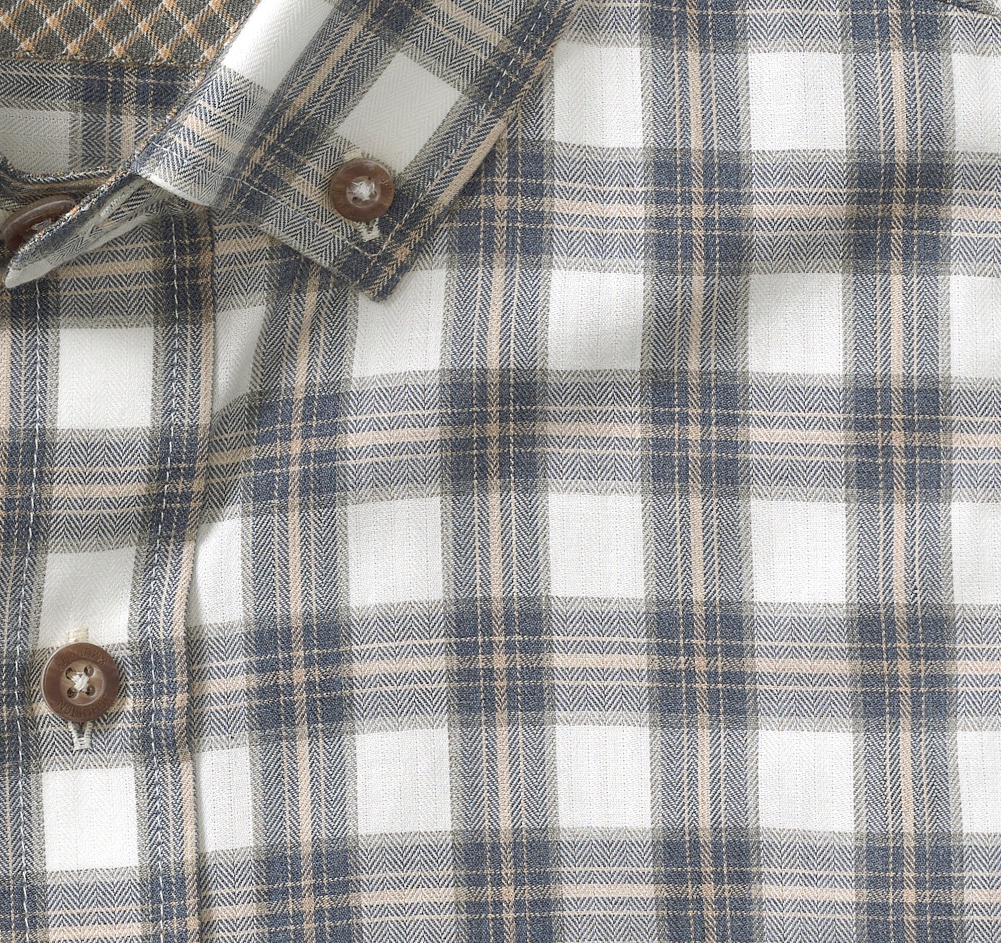 JOHNSTON & MURPHY - MENS HEATHERED WOVEN SHIRT