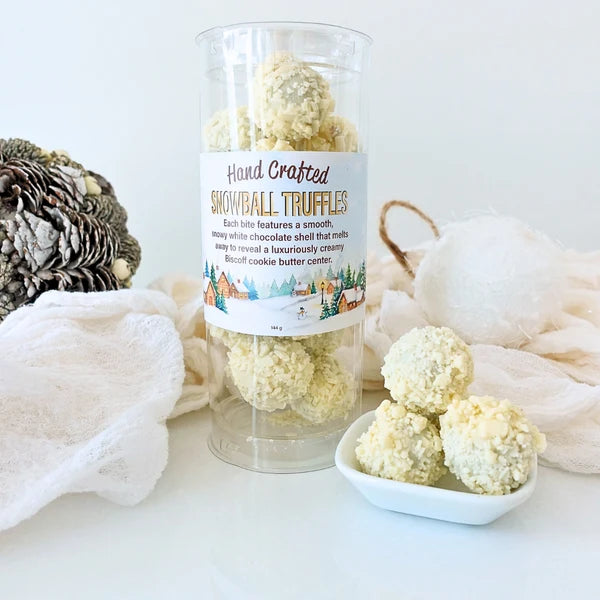 SUCCULENT CHOCOLATE - SNOWBALL TRUFFLE TUBE