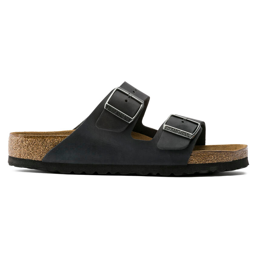 BIRKENSTOCK- ARIZONA SOFT FOOTBED OILED LEATHER SANDAL