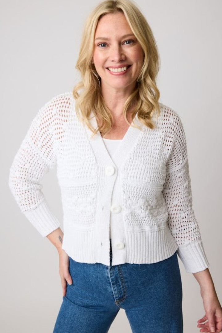 PARKHURST- WOMEN'S SHIMMER CARDIGAN