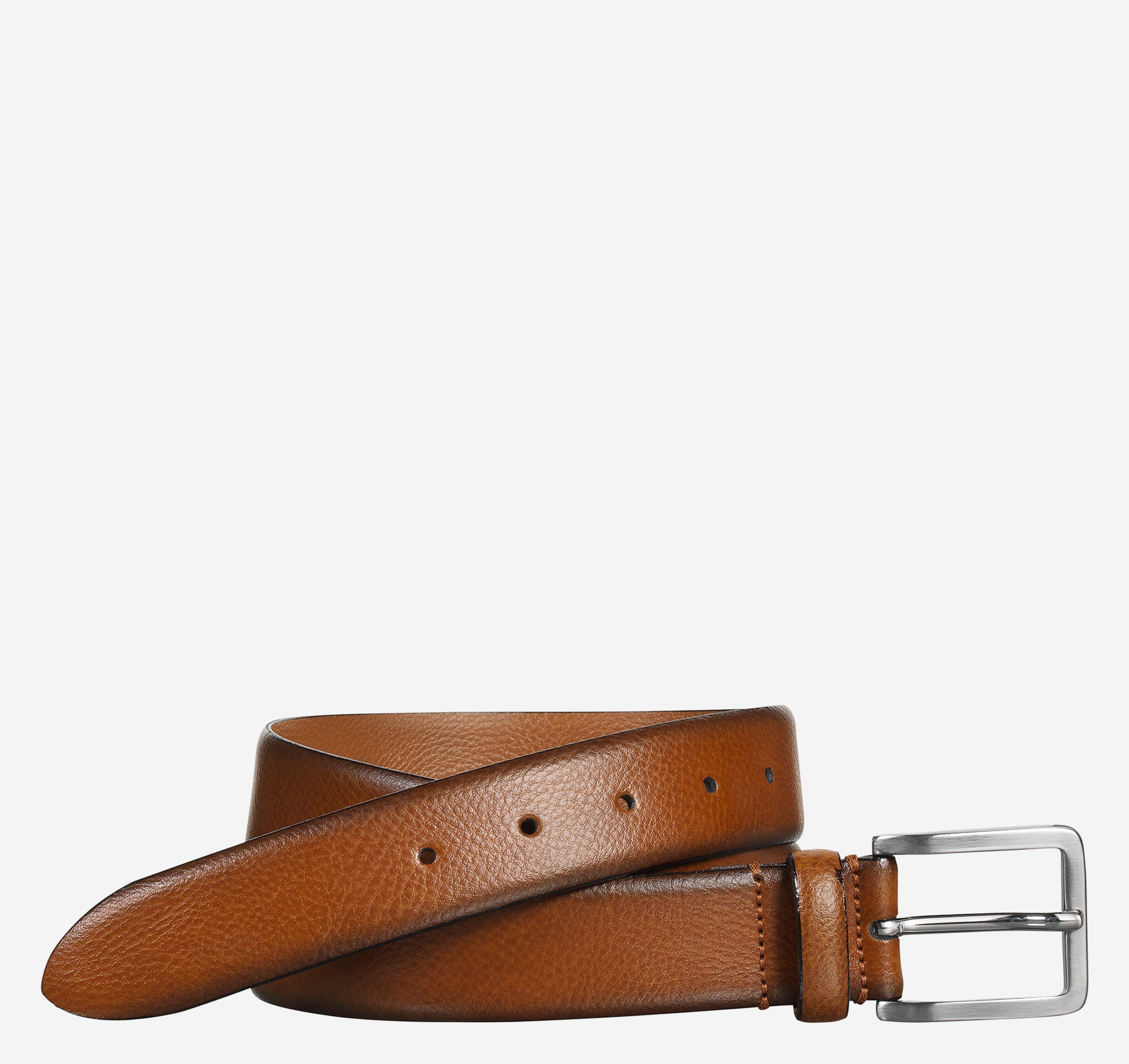 JOHNSTON & MURPHY - MENS BELT FEATHERED EDGE