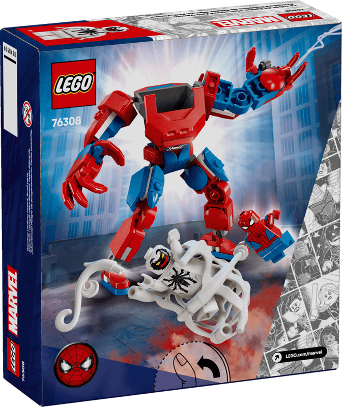 LEGO - 76308 - MARVEL - SPIDER-MAN MECH VS. ANTI-VENOM - 107PCS