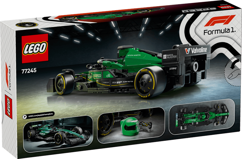 LEGO - 77245 - SPEED CHAMPIONS - ASTON MARTIN
ARAMCO F1 AMR24 RACE CAR - 269PCS